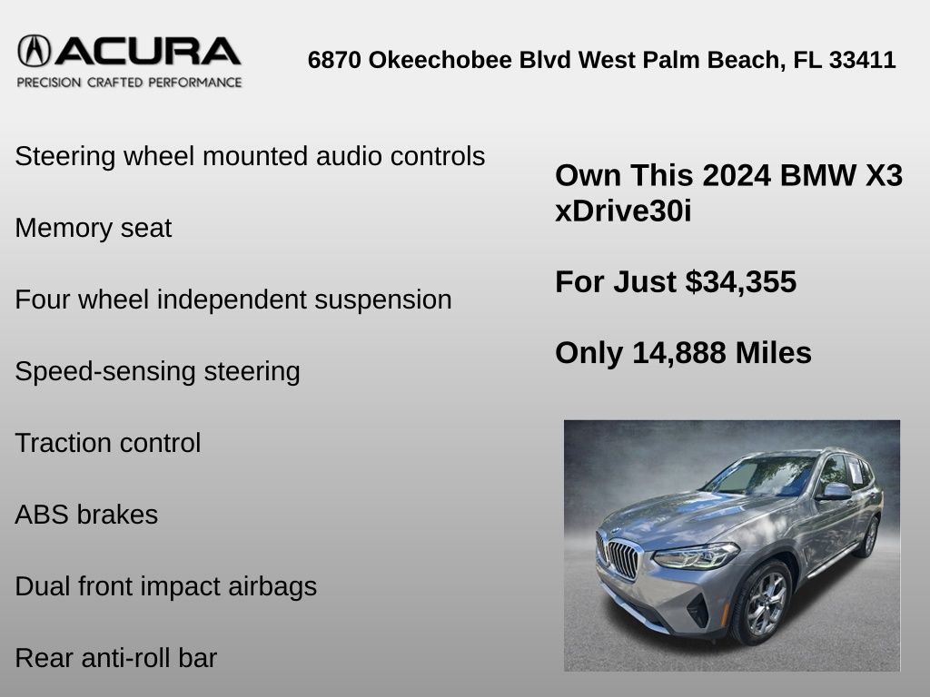 Thumbnail: 2024 BMW X3 - 30