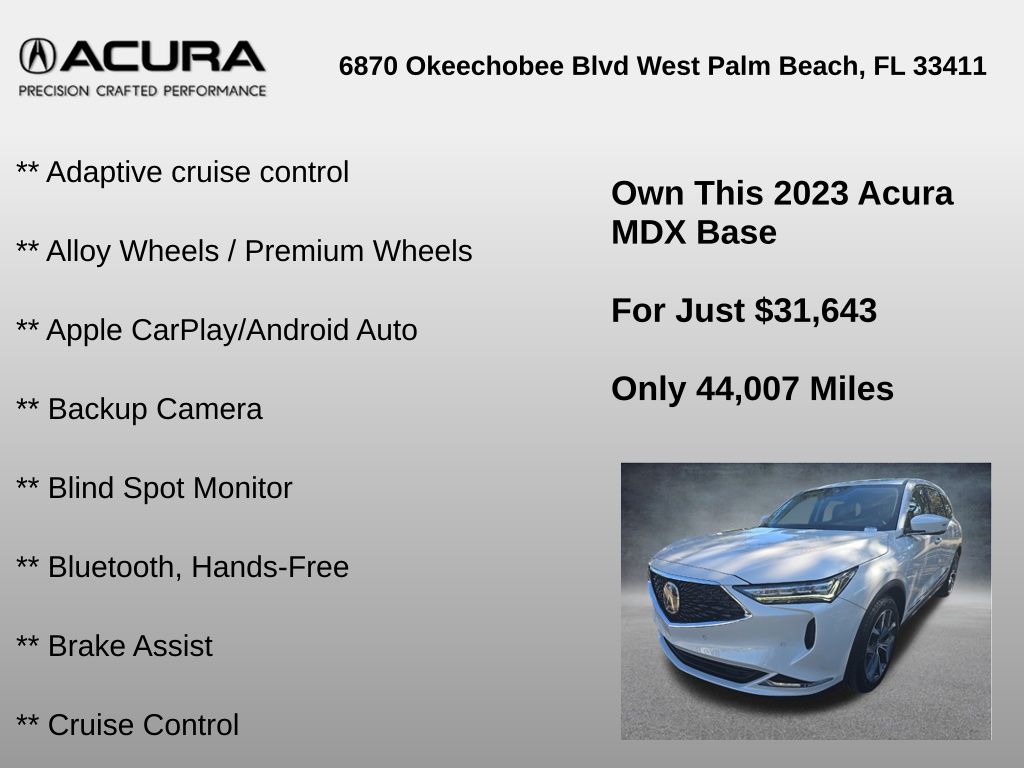 Thumbnail: 2023 Acura MDX - 6