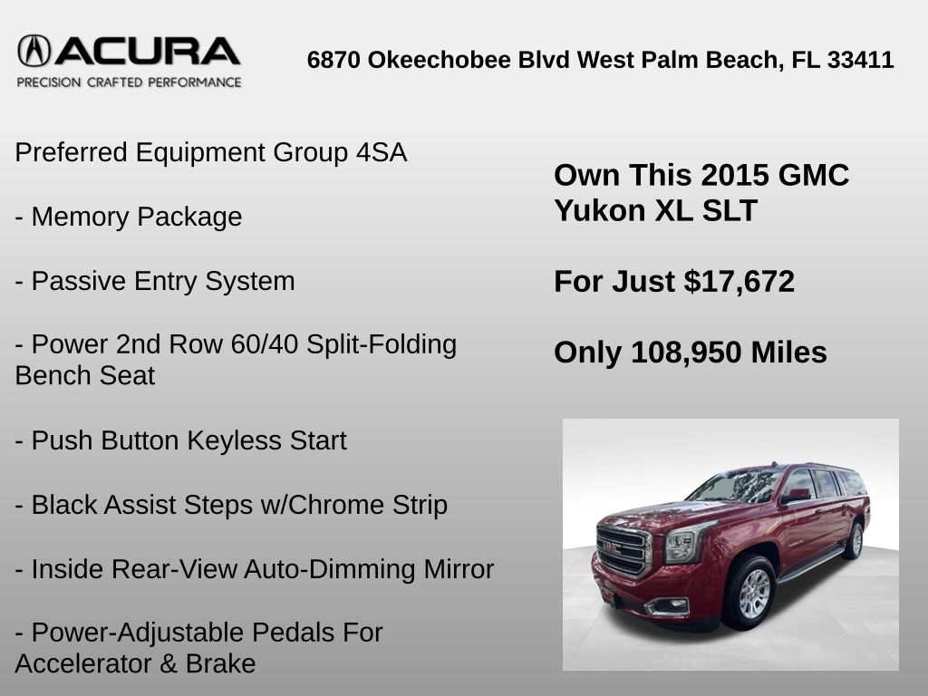 Thumbnail: 2015 GMC Yukon XL - 6