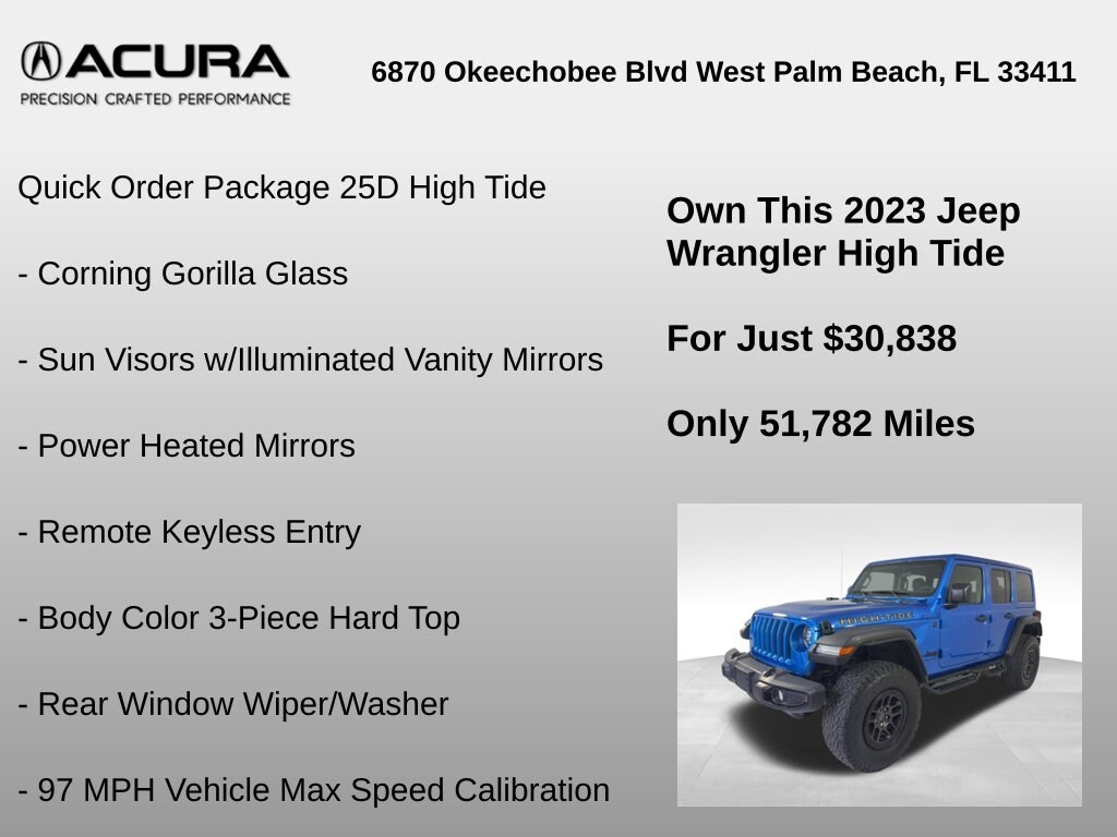 2023 Jeep Wrangler 4-Door High Tide - Photo 12