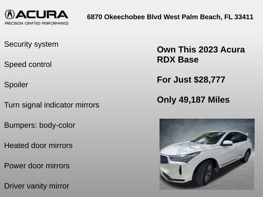 Thumbnail: 2023 Acura RDX - 30