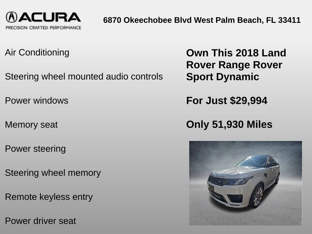 Thumbnail: 2018 Land Rover Range Rover Sport - 12