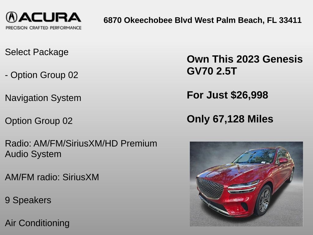 Thumbnail: 2023 Genesis GV70 - 6