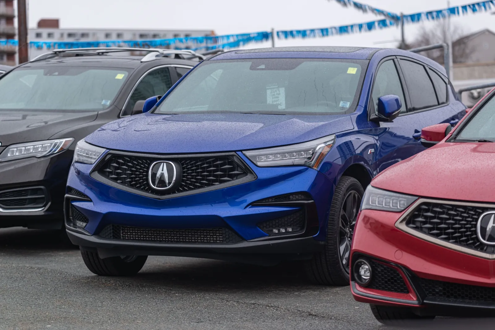 Blue Acura Certified Pre-Owned SUV at Acura of Palm Beach