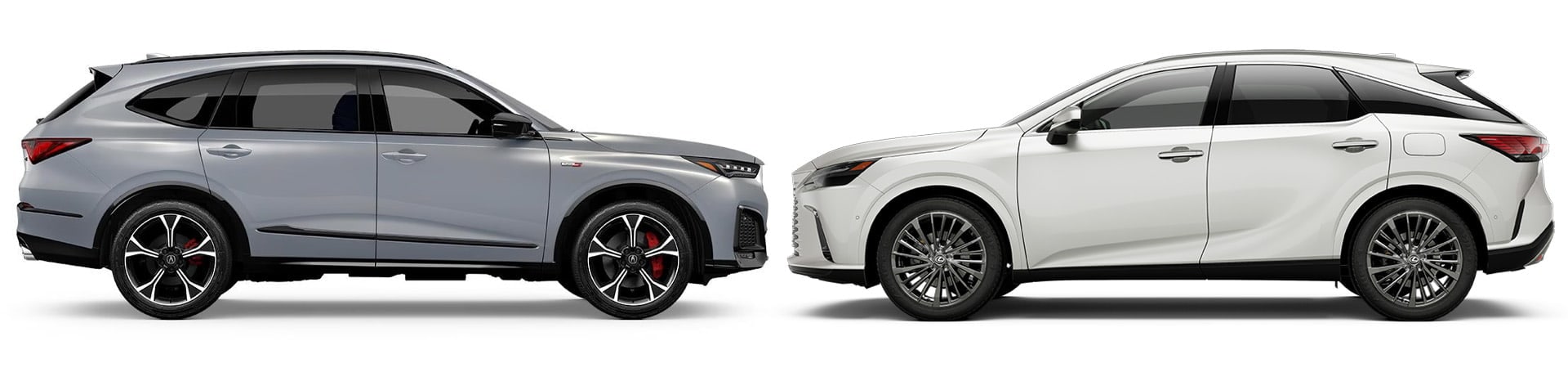 2026 Acura MDX compared to 2026 Lexus RX for Palm Beach, FL area luxury SUV shoppers.