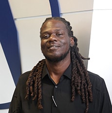 Staff member Akeim Lumsden from ID_a8494d