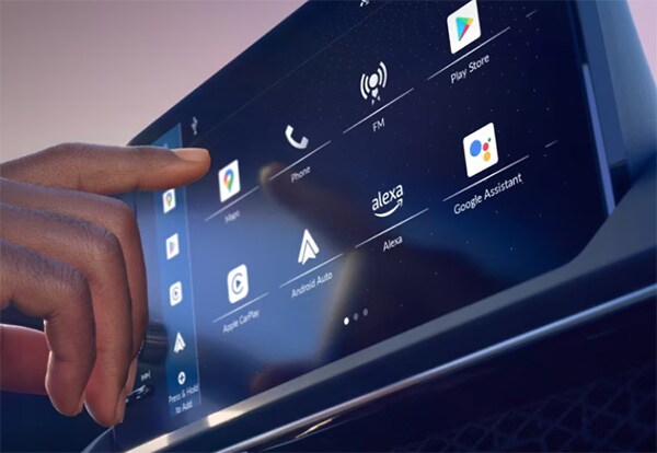 Acura's Google built-in® provides direct access to Google Maps, Google Assistant, and Google Play