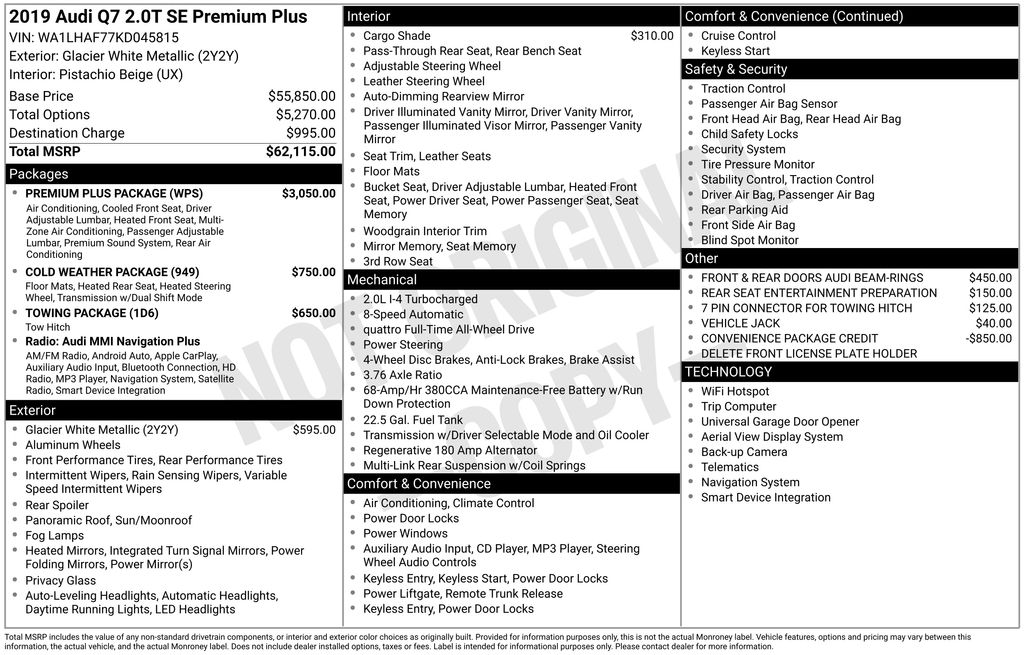 Thumbnail: 2019 Audi Q7 - 32