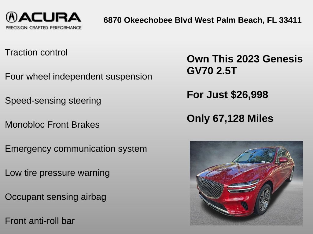 Thumbnail: 2023 Genesis GV70 - 18