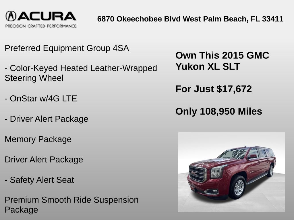 Thumbnail: 2015 GMC Yukon XL - 18