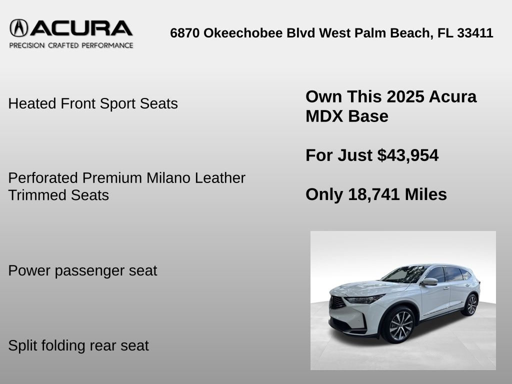 Thumbnail: 2025 Acura MDX - 18