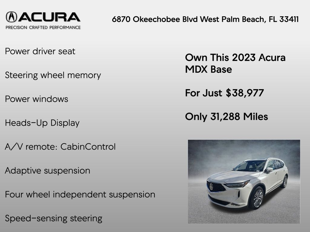 Thumbnail: 2023 Acura MDX - 38