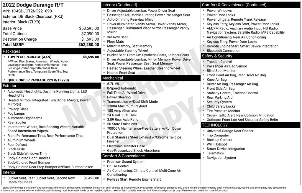 Thumbnail: 2022 Dodge Durango - 33