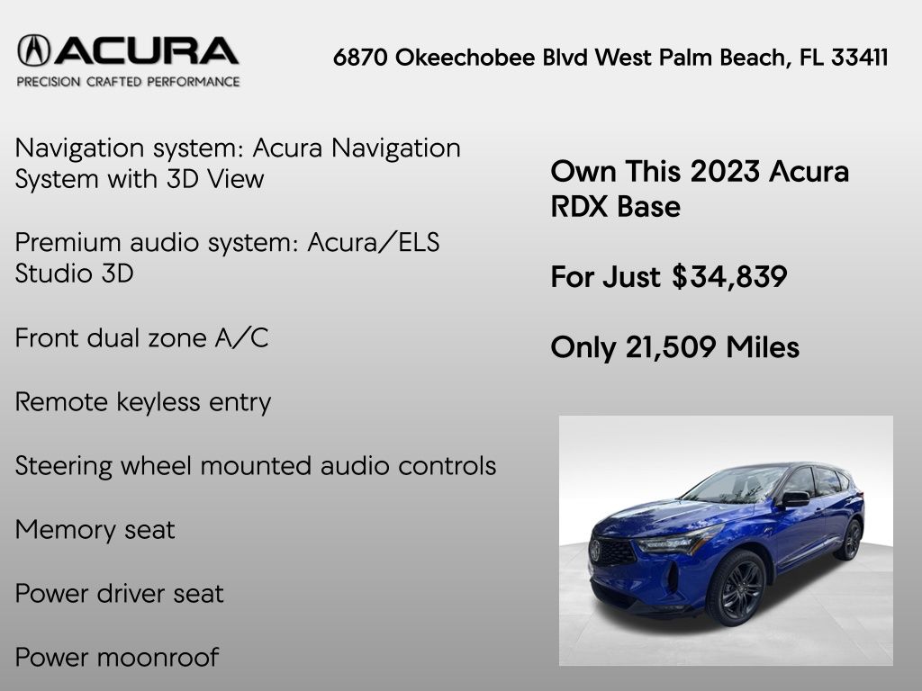 Thumbnail: 2023 Acura RDX - 7