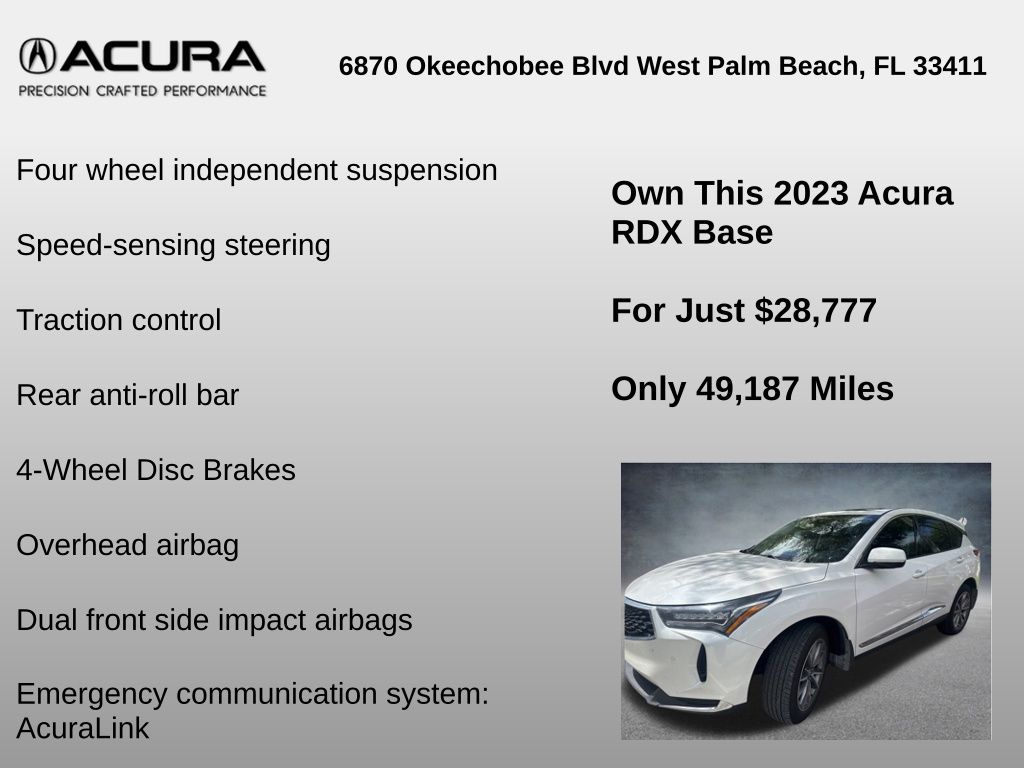 Thumbnail: 2023 Acura RDX - 18