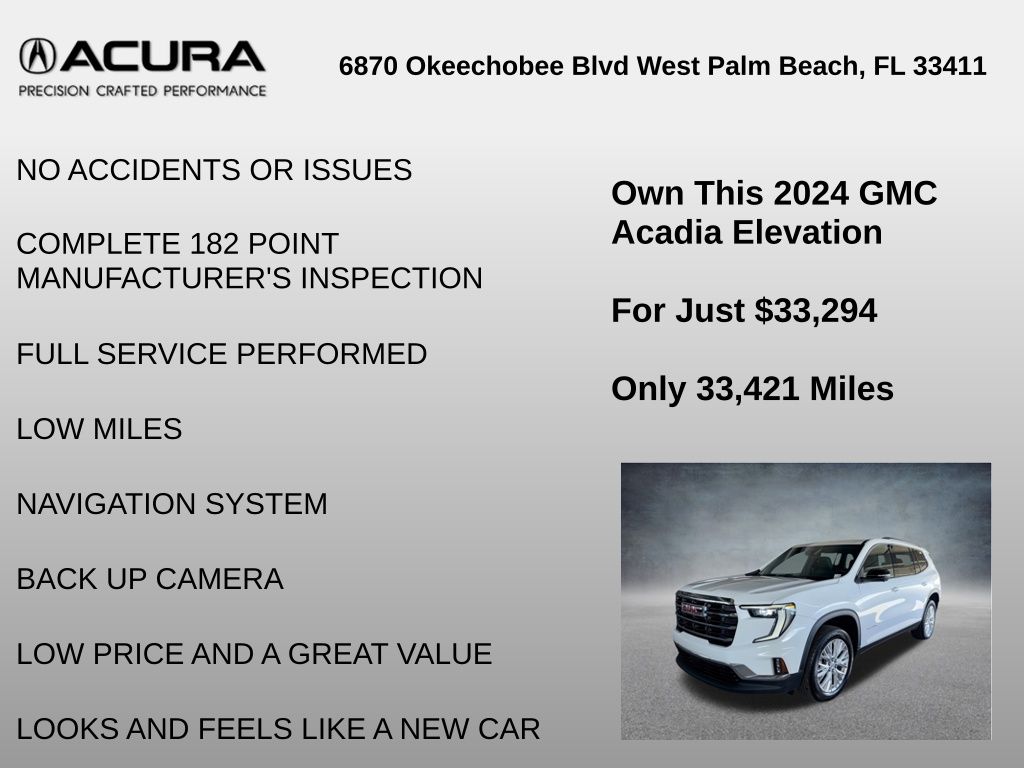 Thumbnail: 2024 GMC Acadia - 6
