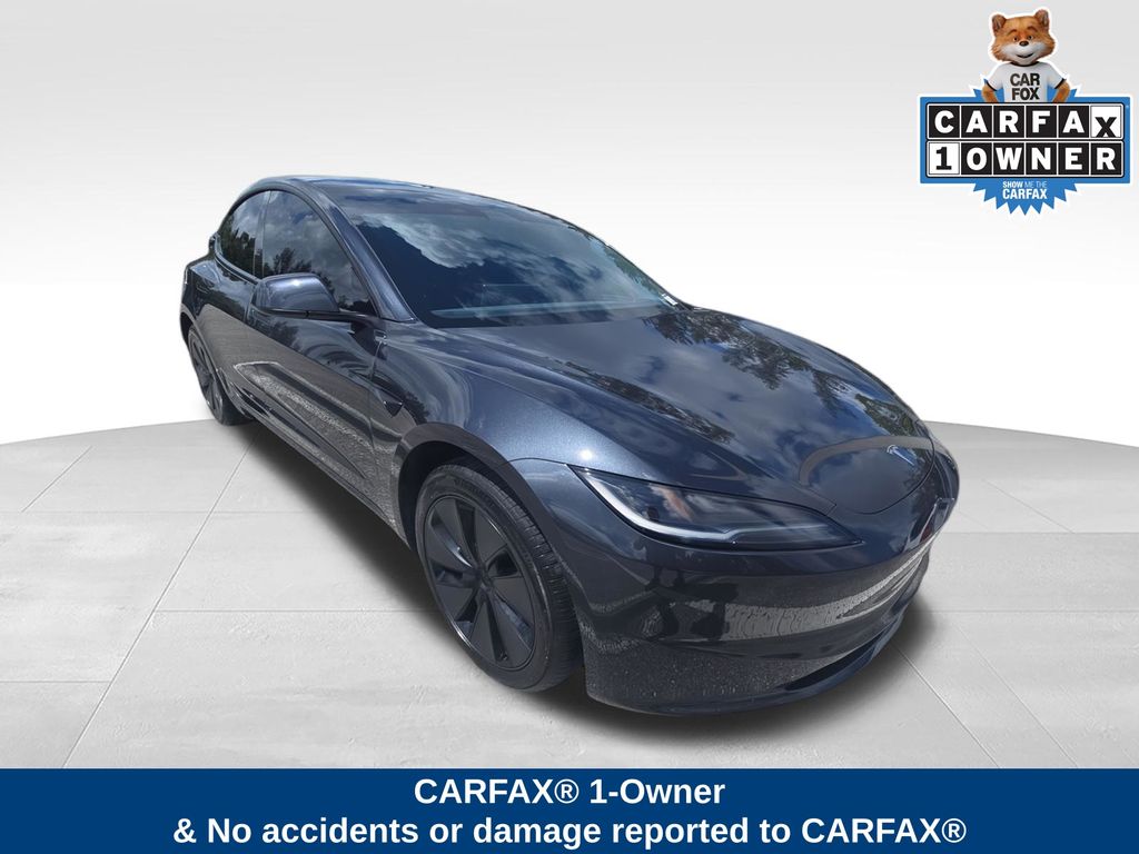 Used 2025 Tesla Model 3 Long Range with VIN 5YJ3E1EB2SF931215 for sale in West Palm Beach, FL