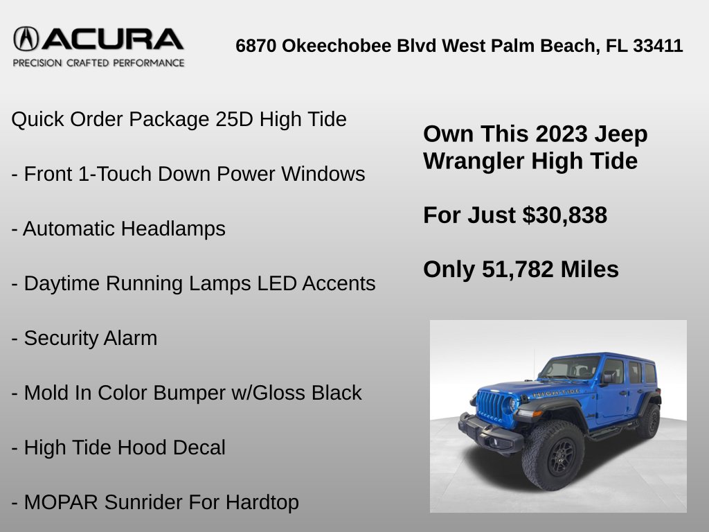 2023 Jeep Wrangler 4-Door High Tide - Photo 18