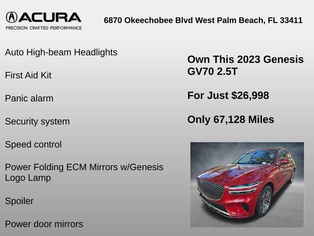 Thumbnail: 2023 Genesis GV70 - 34