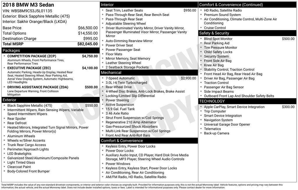 Thumbnail: 2018 BMW M3 - 20