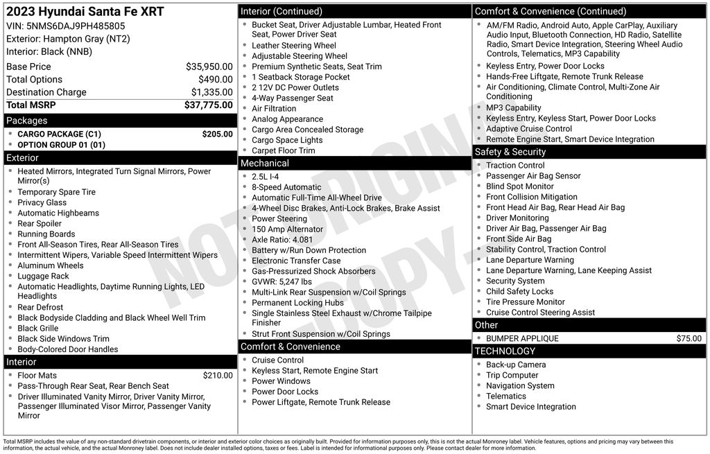 Thumbnail: 2023 Hyundai Santa Fe - 29