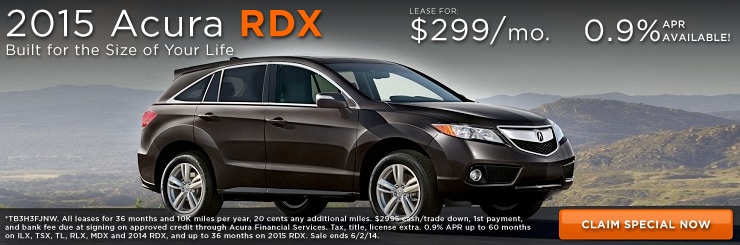 2017 Acura Rdx Lease Special