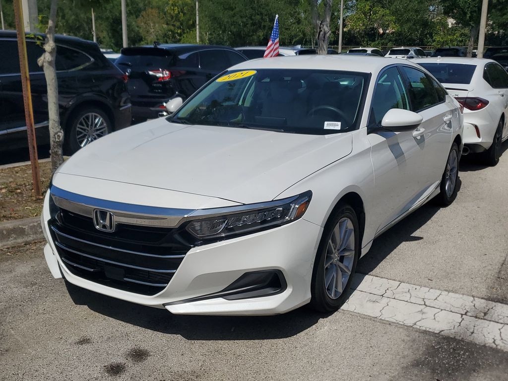 Used 2021 Honda Accord Sedan LX Sedan