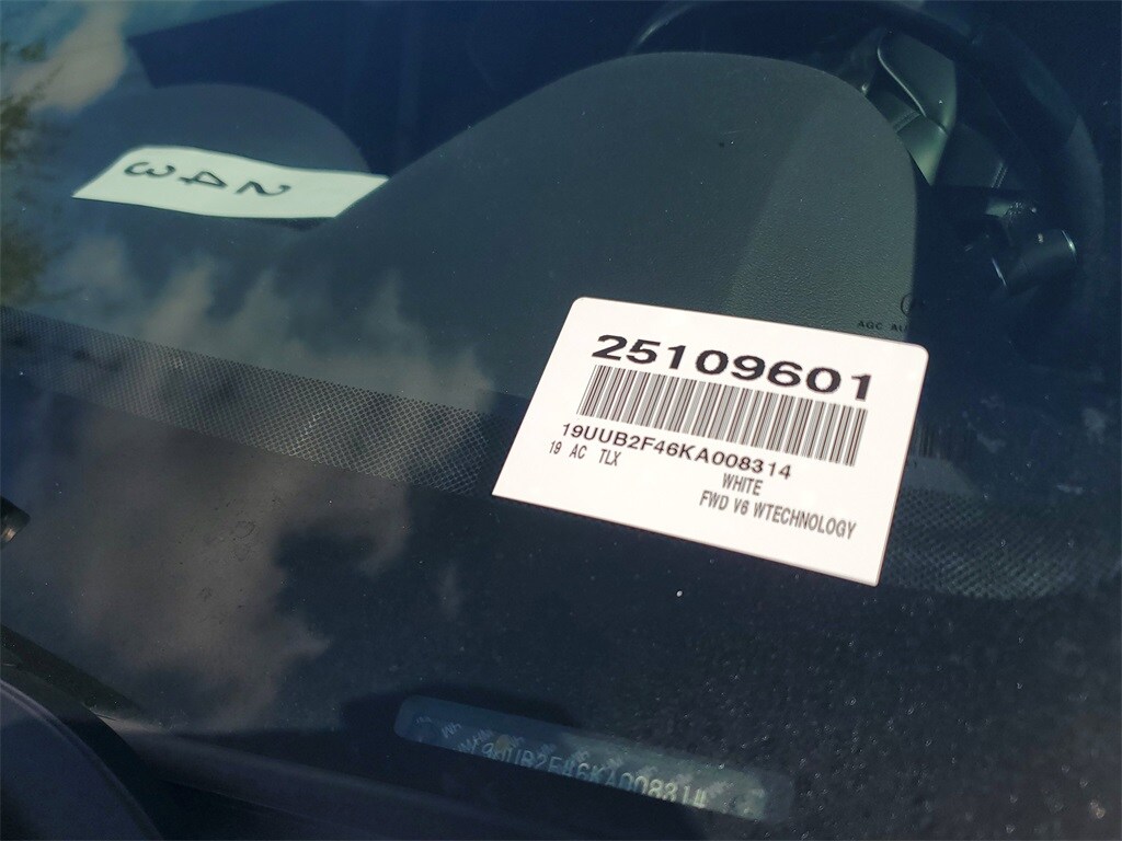 Certified 2019 Acura TLX w/Technology Pkg Sedan