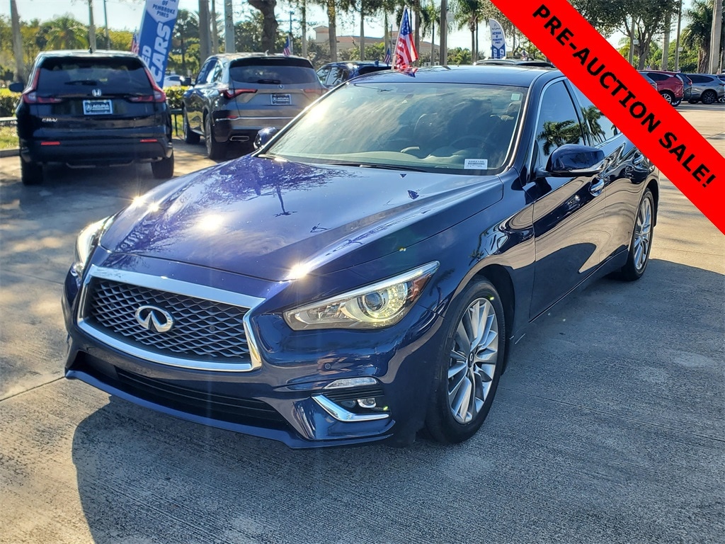 Used 2024 INFINITI Q50 LUXE Sedan