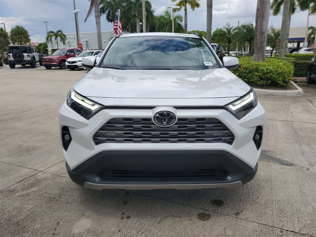 Used 2024 Toyota RAV4 Limited with VIN 2T3Y1RFV2RW323613 for sale in Pembroke Pines, FL