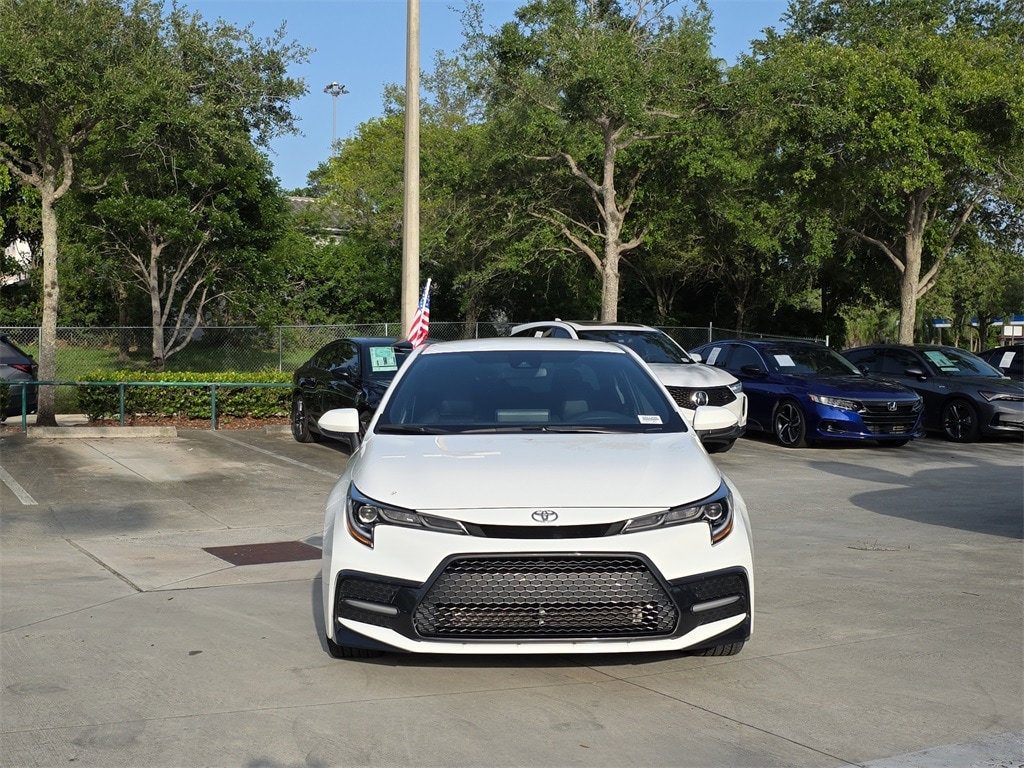 Used 2022 Toyota Corolla SE with VIN JTDS4MCEXN3507652 for sale in Pembroke Pines, FL