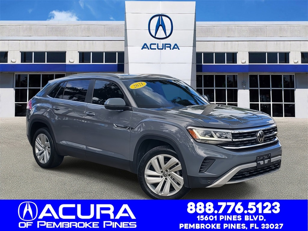 Used 2021 Volkswagen Atlas Cross Sport 2.0T SE w/Technology 2.0T SE w/Technology FWD