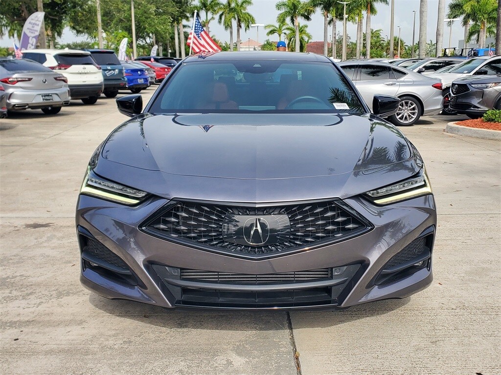 Used 2022 Acura TLX A-SPEC Package with VIN 19UUB5F57NA005579 for sale in Pembroke Pines, FL