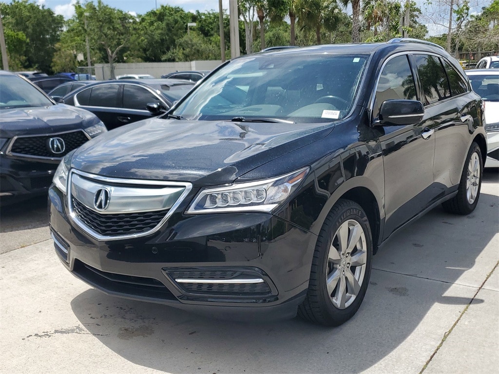 Used 2016 Acura MDX Advance and Entertainment Package with VIN 5FRYD3H90GB013207 for sale in Pembroke Pines, FL