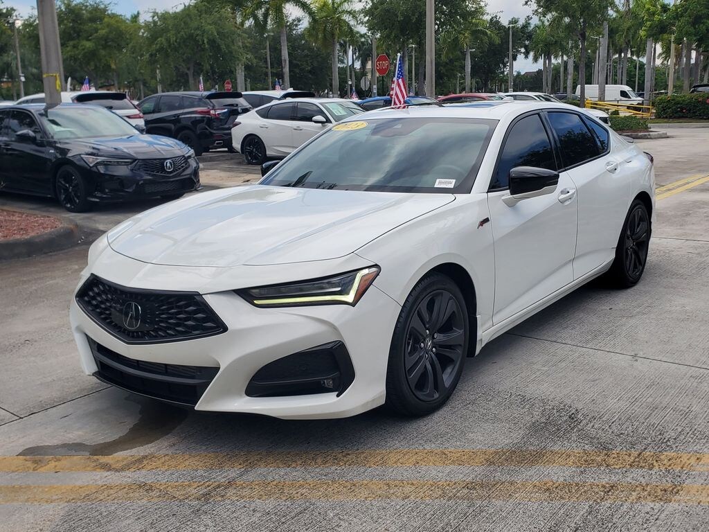 Used 2023 Acura TLX w/A-Spec Package Sedan