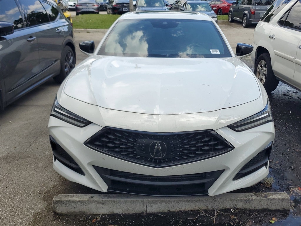 Used 2022 Acura TLX A-SPEC Package with VIN 19UUB5F51NA003181 for sale in Pembroke Pines, FL