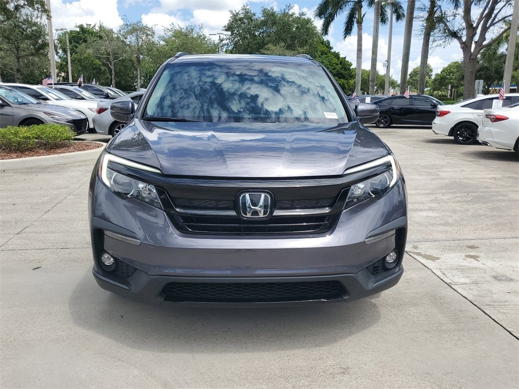 Used 2021 Honda Pilot SE with VIN 5FNYF5H24MB046068 for sale in Pembroke Pines, FL