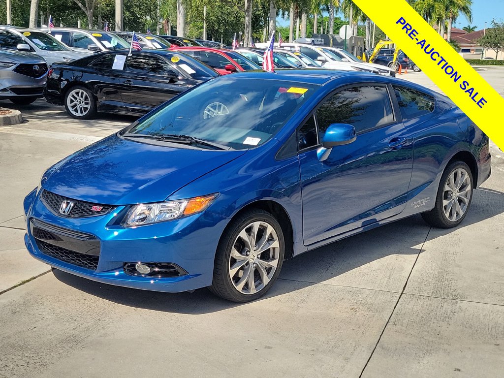 Used 2012 Honda Civic Si Coupe