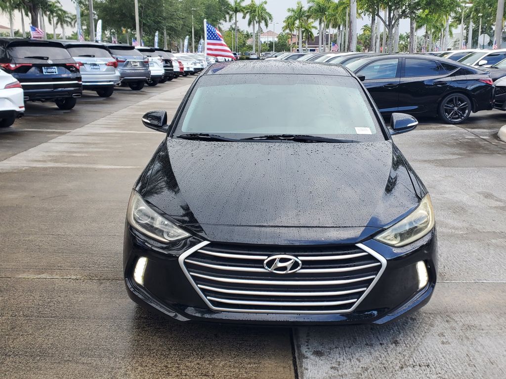 Used 2017 Hyundai Elantra Limited with VIN 5NPD84LF0HH055497 for sale in Pembroke Pines, FL