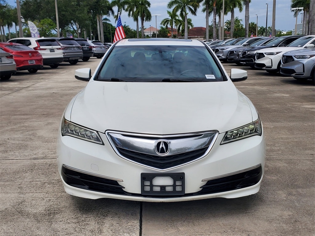Used 2015 Acura TLX Base with VIN 19UUB1F34FA024695 for sale in Pembroke Pines, FL