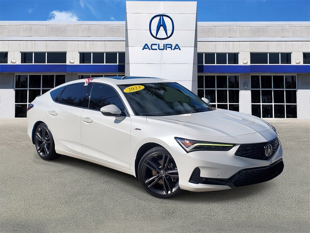 Certified 2023 Acura Integra w/A-Spec Technology Package Hatchback
