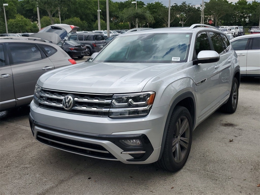 Used 2018 Volkswagen Atlas SEL with VIN 1V2RR2CA4JC590697 for sale in Pembroke Pines, FL