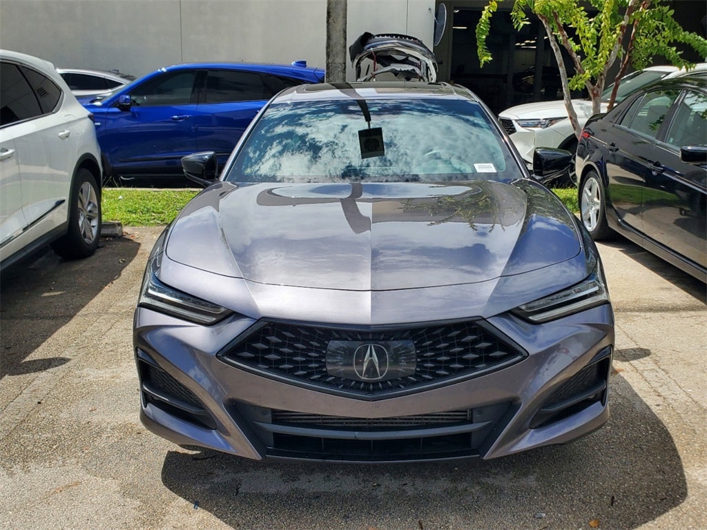 Used 2021 Acura TLX A-SPEC Package with VIN 19UUB5F57MA009193 for sale in Pembroke Pines, FL