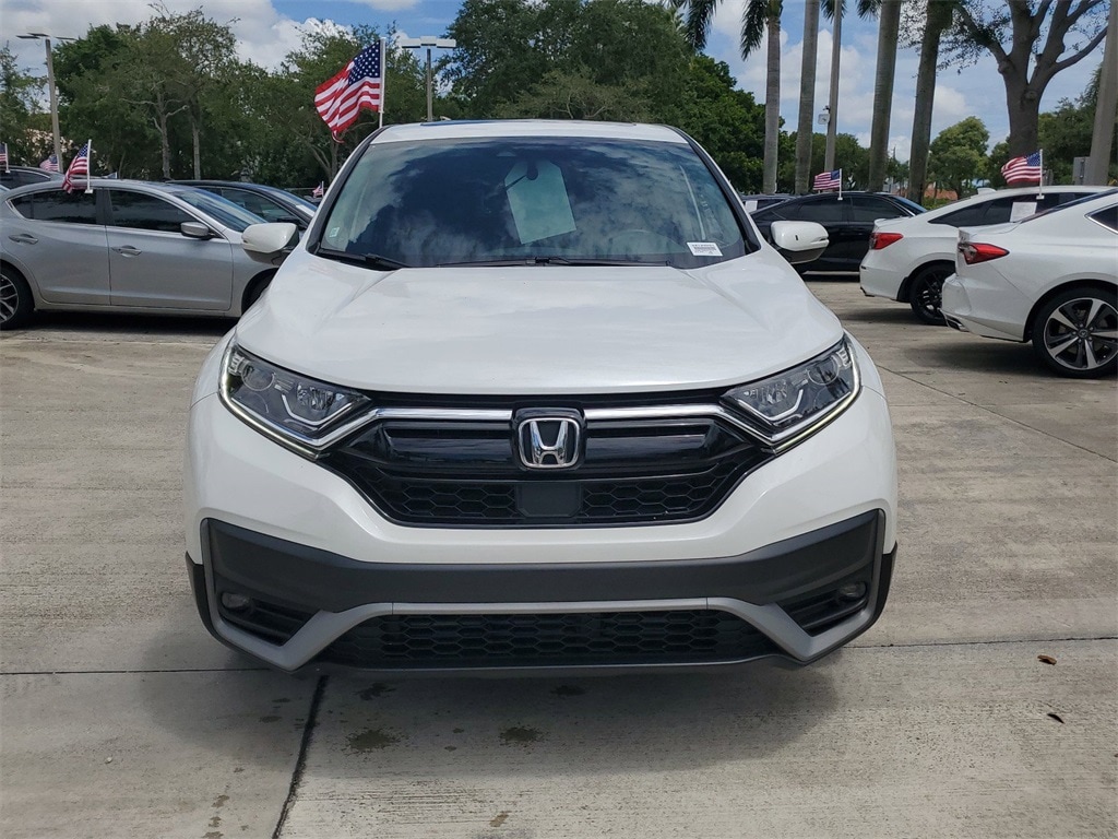 Used 2022 Honda CR-V EX-L with VIN 5J6RW1H88NA019719 for sale in Pembroke Pines, FL