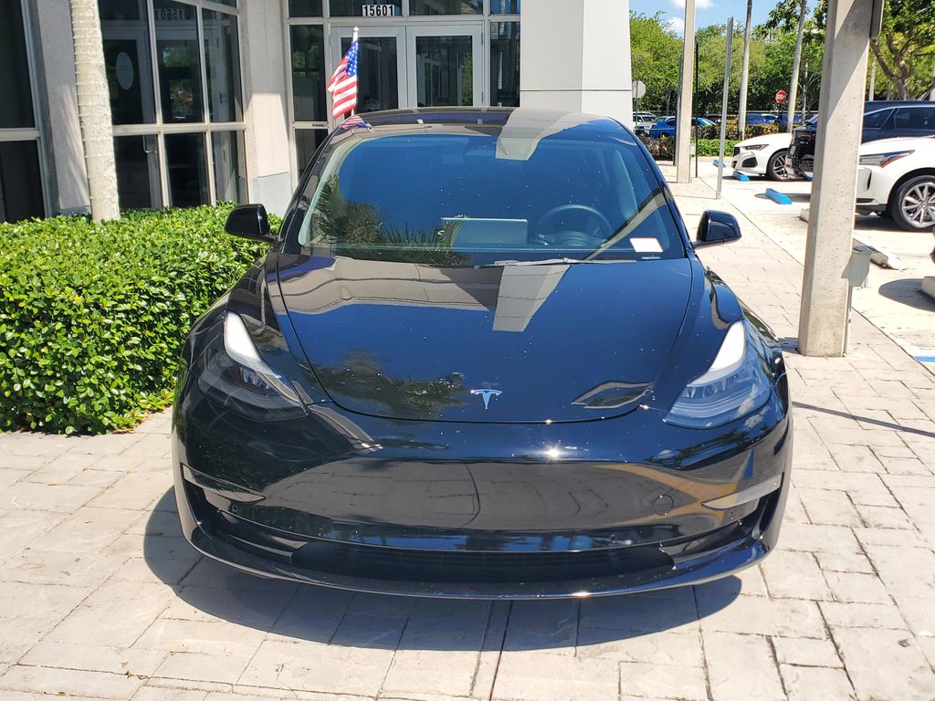 Used 2022 Tesla Model 3 Base with VIN 5YJ3E1EA3NF287431 for sale in Pembroke Pines, FL