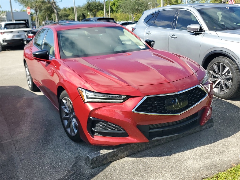 Certified 2021 Acura TLX Base Sedan