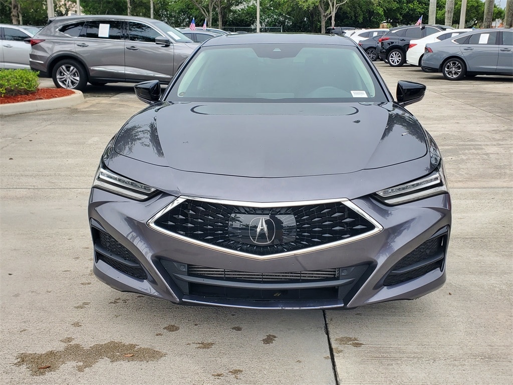 Used 2022 Acura TLX Base with VIN 19UUB5F38NA001491 for sale in Pembroke Pines, FL