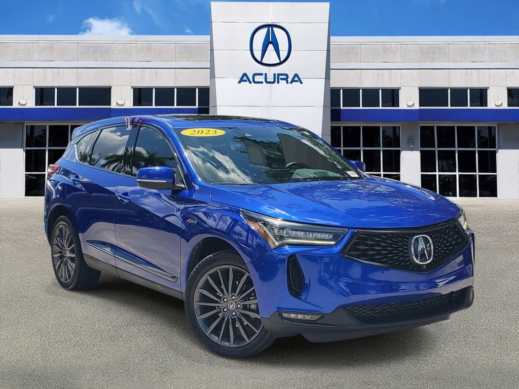 Certified 2023 Acura RDX w/A-Spec Advance Package SUV