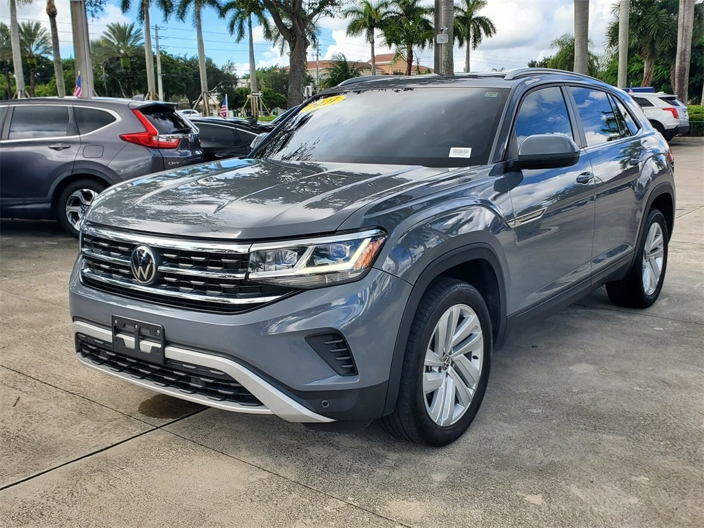 Used 2021 Volkswagen Atlas Cross Sport 2.0T SE w/Technology 2.0T SE w/Technology FWD