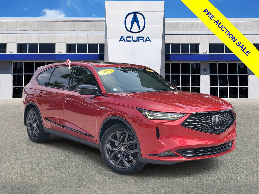 Certified 2022 Acura MDX w/A-Spec Package SUV